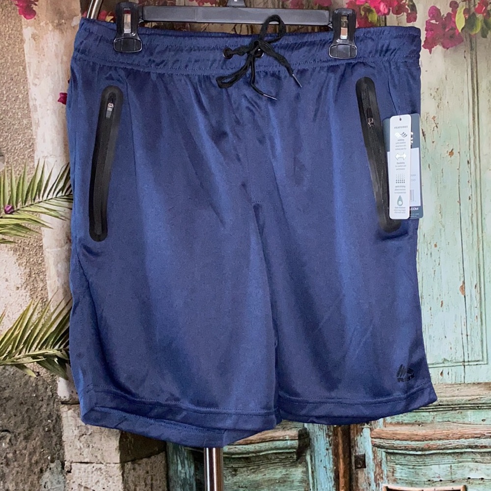 RBX live life active short for men Large navyb NWT